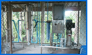 เปลี่ยนสารกรอง Softener โรงแป้ง