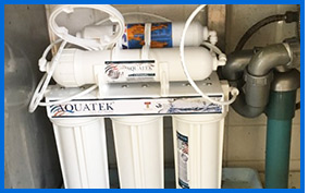 เปลี่ยนไส้กรองเครื่องกรองน้ำ Aquatek 5 ขั้นตอน เซรามิค