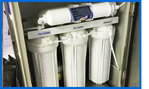 เปลี่ยนไส้กรองเครื่องกรองน้ำ RO 50GPD ศูนย์สาธารณสุข 68
