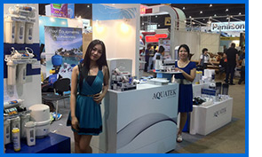 ออกบูธ Aquatek มหกรรบ้านและสวน พ.ค. 2557