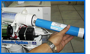 เปลี่ยนไส้กรองเครื่องกรองน้ำ RO 600GPD
